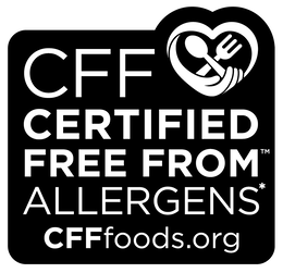 CFF CERTIFIED FREE FROM ALLERGENS* CFFFOODS.ORG trademark