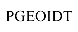 PGEOIDT trademark