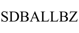 SDBALLBZ trademark