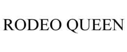 RODEO QUEEN trademark
