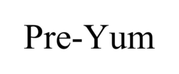PRE-YUM trademark