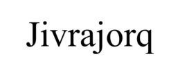 JIVRAJORQ trademark
