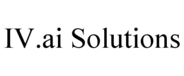 IV.AI SOLUTIONS trademark