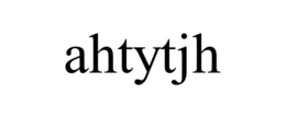 AHTYTJH trademark