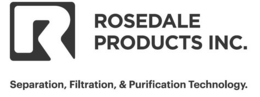R ROSEDALE PRODUCTS INC. SEPARATION, FILTRATION, & PURIFICATION TECHNOLOGY. trademark