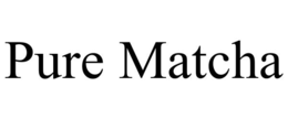 PURE MATCHA trademark