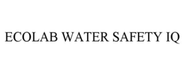 ECOLAB WATER SAFETY IQ trademark