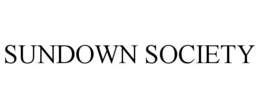 SUNDOWN SOCIETY trademark