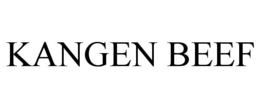 KANGEN BEEF trademark