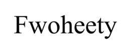 FWOHEETY trademark