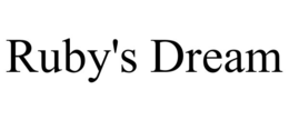 RUBY'S DREAM trademark