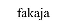 FAKAJA trademark