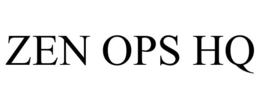ZEN OPS HQ trademark