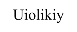 UIOLIKIY trademark