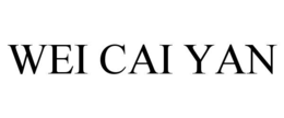 WEI CAI YAN trademark
