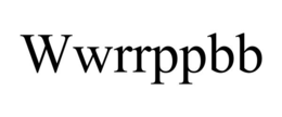 WWRRPPBB trademark