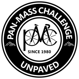PAN-MASS CHALLENGE UNPAVED PMC SINCE 1980 trademark