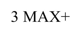 3 MAX+ trademark
