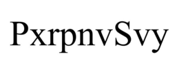 PXRPNVSVY trademark