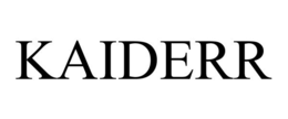 KAIDERR trademark