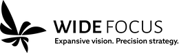 WIDE FOCUS EXPANSIVE VISION. PRECISION STRATEGY. trademark