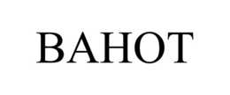 BAHOT trademark