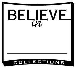 BELIEVE IN COLLECTIONS trademark