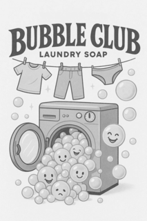 BUBBLE CLUB LAUNDRY SOAP trademark