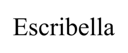 ESCRIBELLA trademark