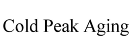 COLD PEAK AGING trademark
