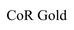 COR GOLD trademark