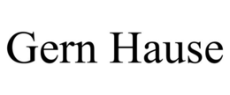 GERN HAUSE trademark