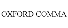 OXFORD COMMA trademark