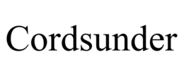 CORDSUNDER trademark