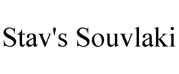 STAV'S SOUVLAKI trademark