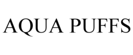 AQUA PUFFS trademark
