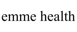 EMME HEALTH trademark
