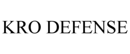 KRO DEFENSE trademark
