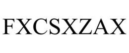 FXCSXZAX trademark