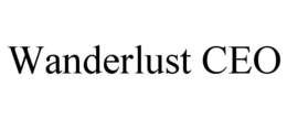WANDERLUST CEO trademark