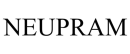 NEUPRAM trademark
