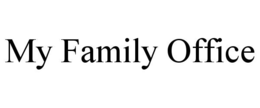 MY FAMILY OFFICE trademark