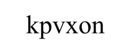 KPVXON trademark