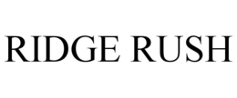 RIDGE RUSH trademark