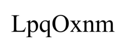 LPQOXNM trademark