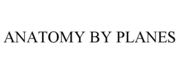ANATOMY BY PLANES trademark