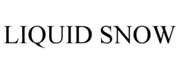 LIQUID SNOW trademark