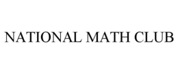NATIONAL MATH CLUB trademark