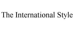 THE INTERNATIONAL STYLE trademark