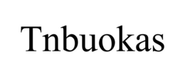 TNBUOKAS trademark